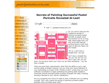 Tablet Screenshot of pastelportraitsecrets.com